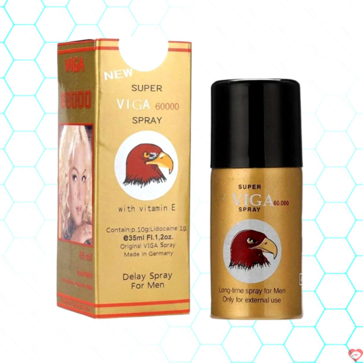 Chai xịt Super Viga 60000 45ml tăng cường bền bỉ lâu hơn 