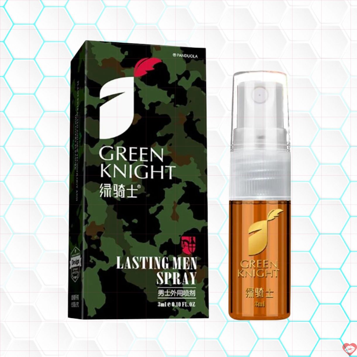 Chai xịt Green Knight 3ml kéo dài quan hệ lâu hơn hiệu quả 
