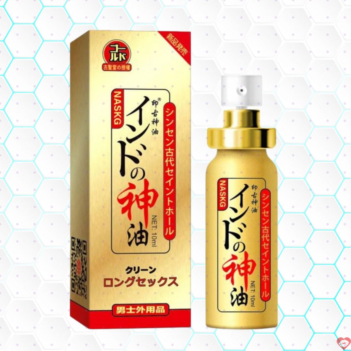 Chai xịt Naskic 10ml kéo dài thời gian, tăng khoái cảm nhanh 