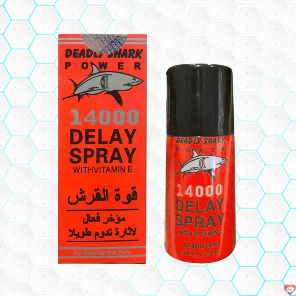 Power Deadly Shark 14000 chai xịt 40ml tăng cường thời gian 