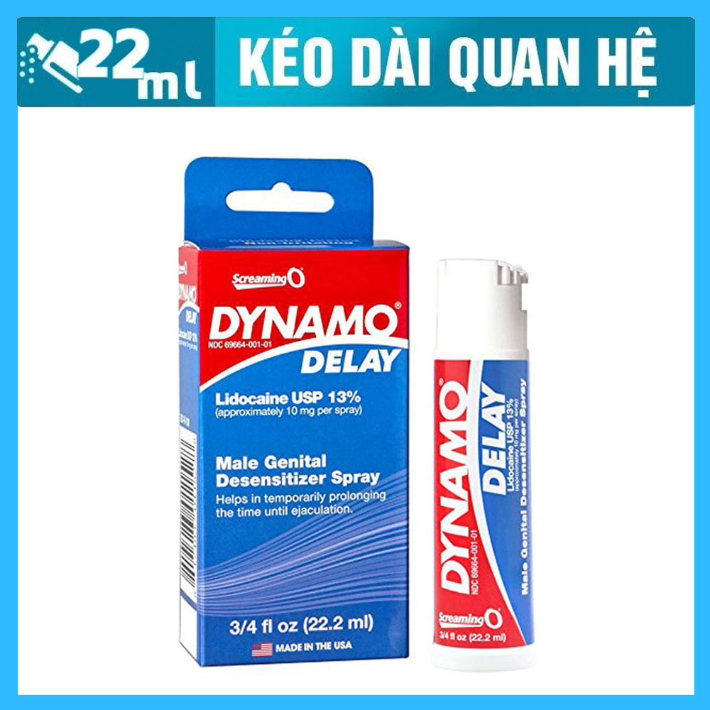 Chai xịt chống xuất tinh sớm Dynamo Delay