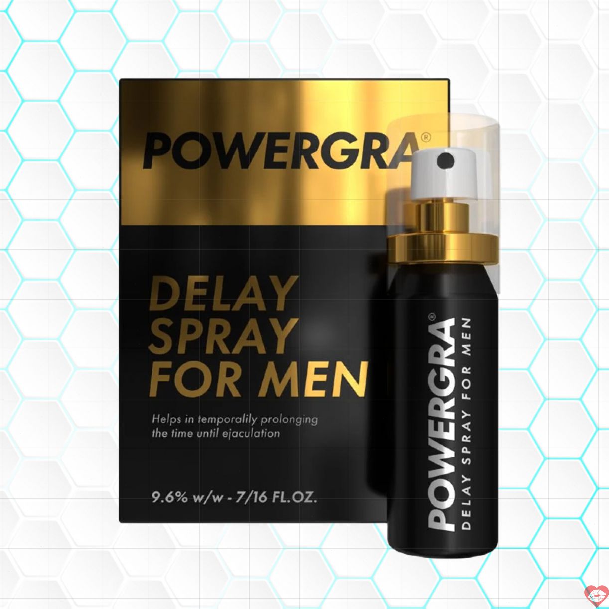Powergra Delay Spray kéo dài thời gian Nam giới tăng khoái cảm 