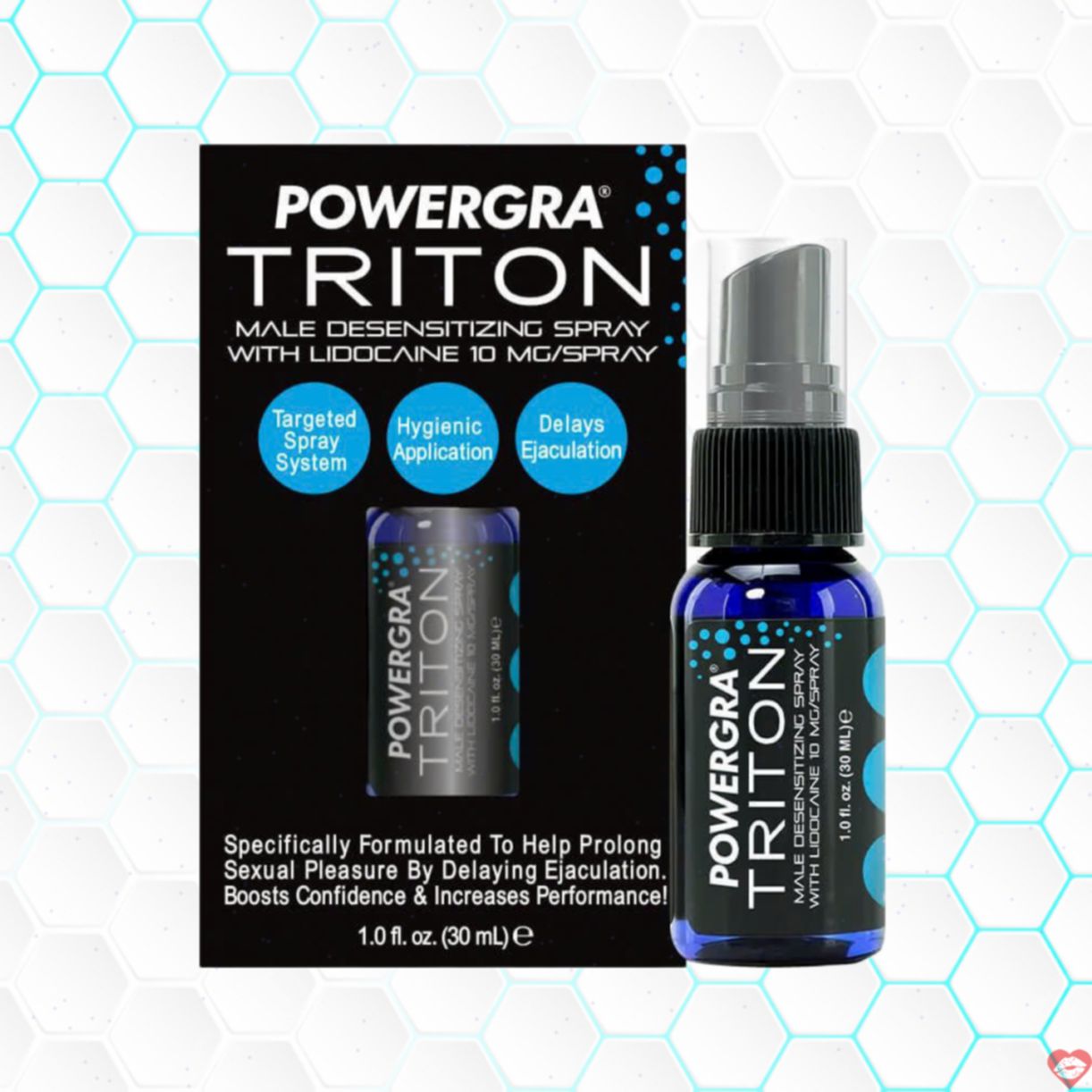 Powergra Triton chai xịt chống xuất tinh sớm tăng cường sinh lý nam 