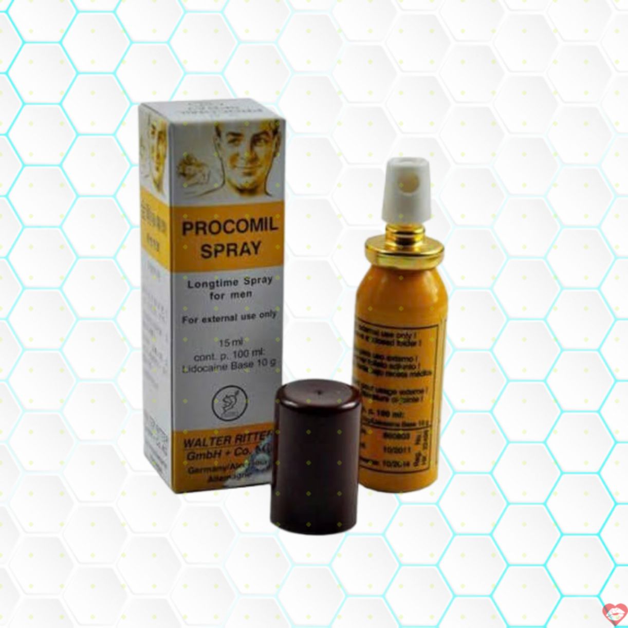 Chai xịt Procomil 15ml chống xuất tinh sớm, kéo dài thời gian 