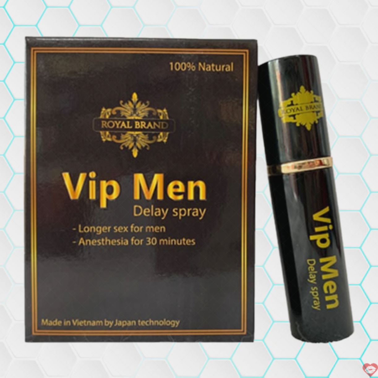 Chai Xịt Vip Men Chính Hãng VN Tăng Cường Thời Gian Quan Hệ