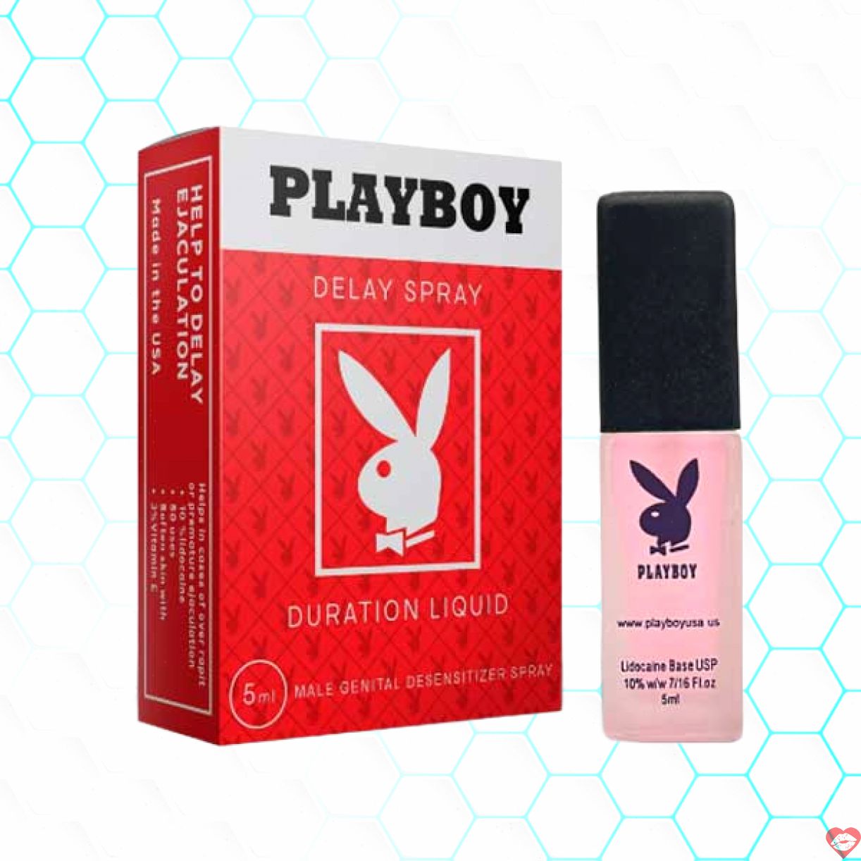 Playboy Đỏ 5ml tăng cường bản lĩnh nam chống xuất tinh sớm
