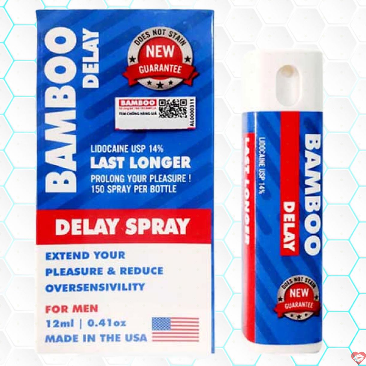 Xịt Delay BAMBOO 12ml USA tăng khoái cảm, kéo dài bền lâu