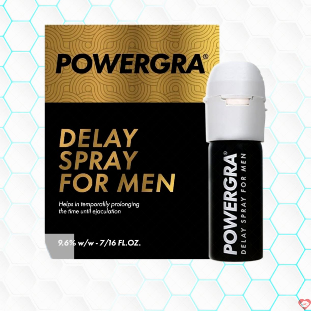 Powergra Delay For Men 13ml USA xịt kéo dài thảo dược chính hãng 