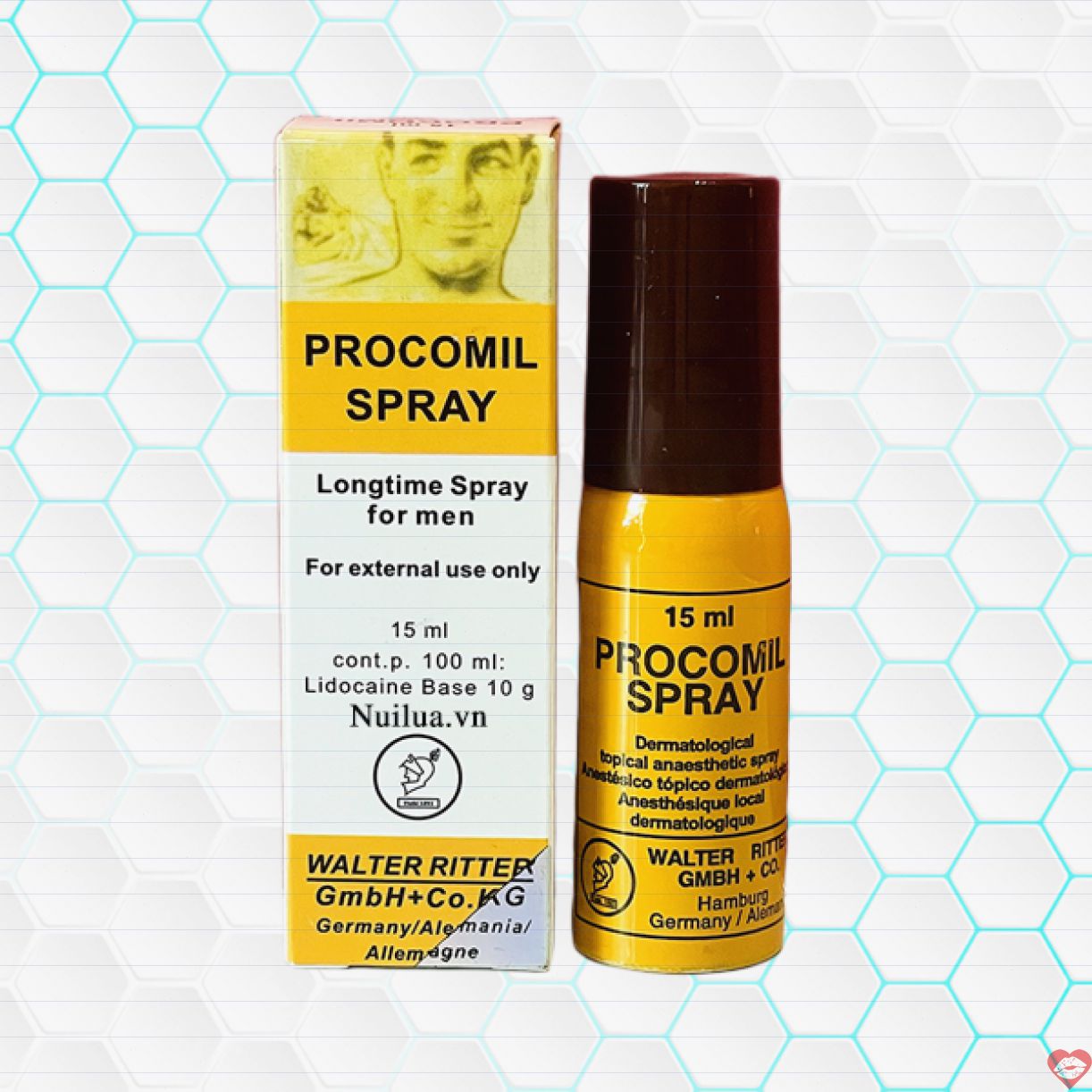 Procomil Spray 15ml kéo dài quan hệ chống xuất tinh sớm 