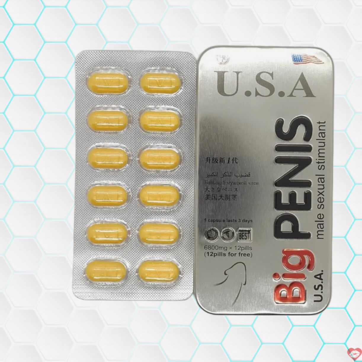 Big Penis Plus thuốc tăng cường sinh lý nam, hiệu quả nhanh 