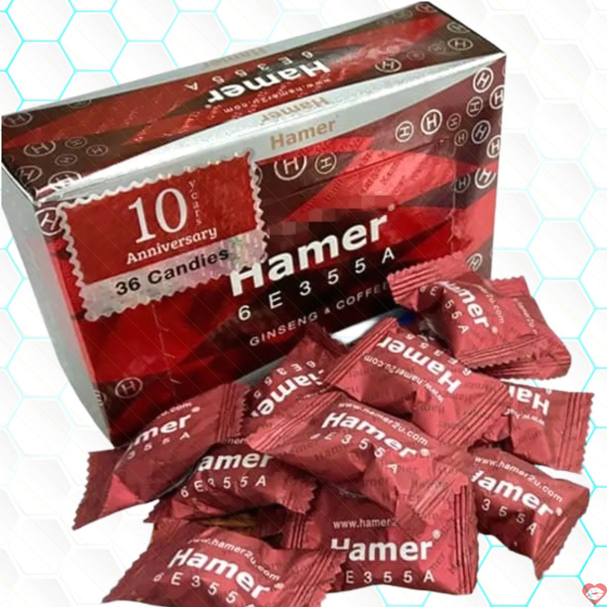 Kẹo sâm cafe Hammer 6E355A tăng cường sinh lực phái mạnh 