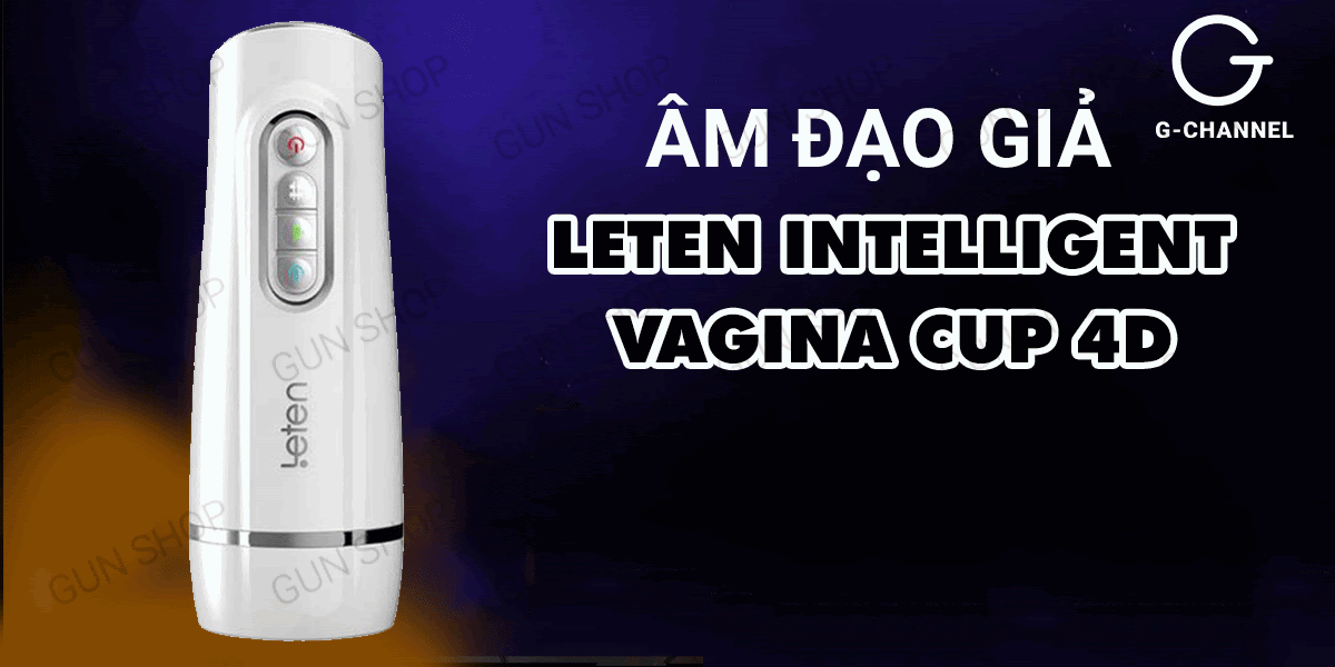  Bỏ sỉ Âm đạo giả tự động cao cấp sạc điện - Leten Powerful Vagina Cup nhập khẩu