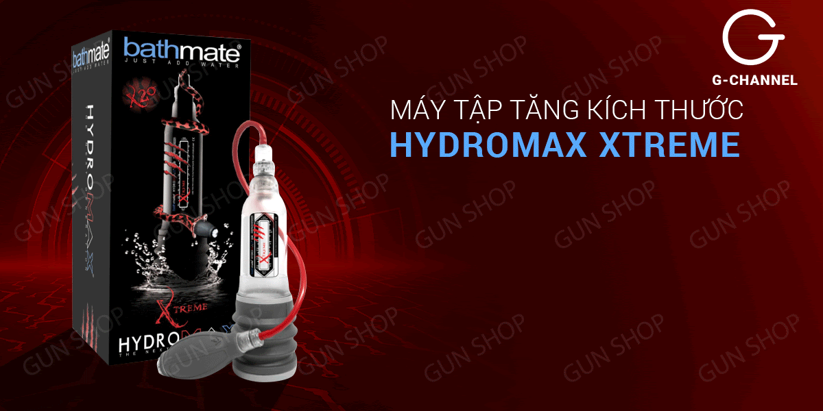  Địa chỉ bán Máy tập tăng kích thước dương vật bơm tay dùng áp suất nước - Hydromax Xtreme giá rẻ