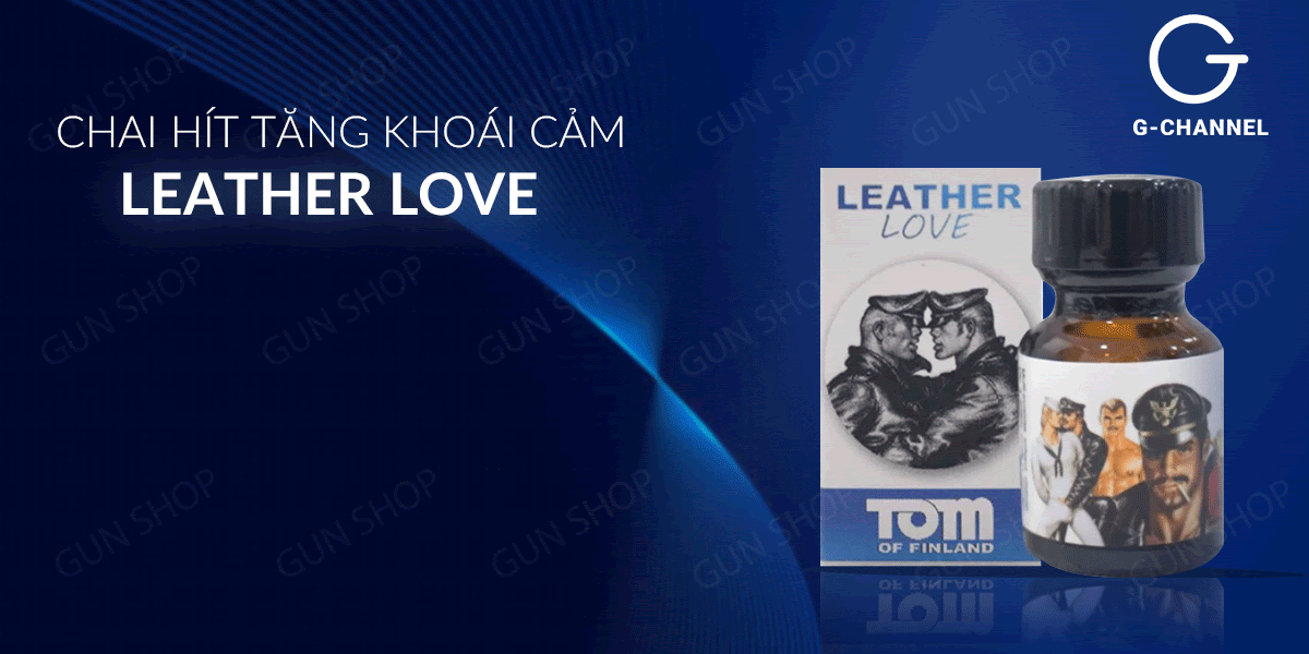  Bán Chai hít tăng khoái cảm Popper Tom Of Finland Leather Love - Chai 10ml mới nhất
