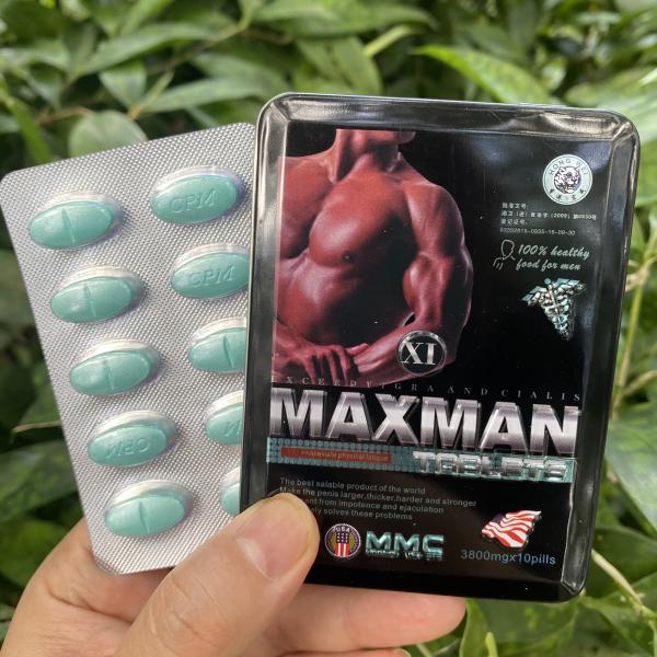 Maxman chính hãng cương dương kéo dài thời gian chống xuất tinh sớm hộp 10 viên