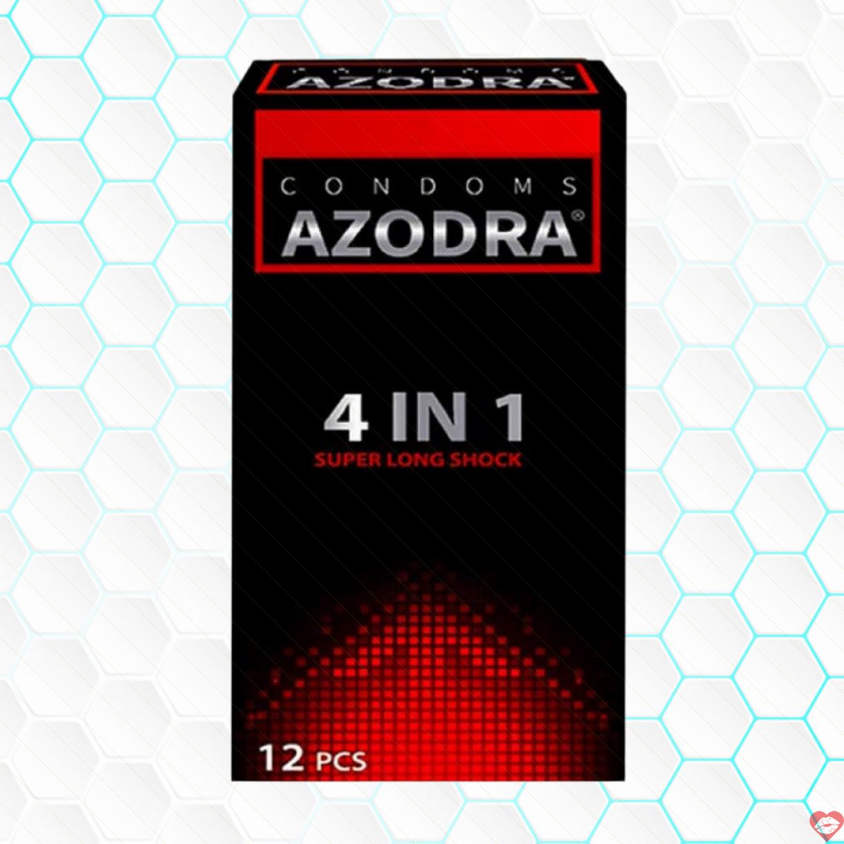 Bao cao su Azodra 4 in 1 Hộp 12 cái Kéo dài xuất sắc 