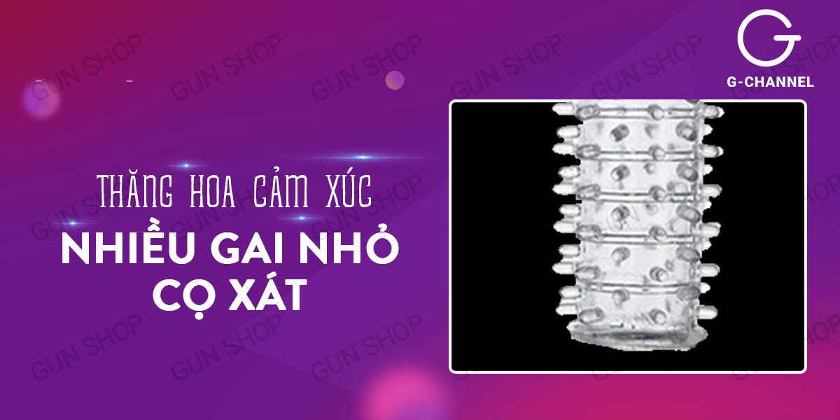  Mua Bao cao su đôn dên tăng kích thước Bi - Gai hàng mới về