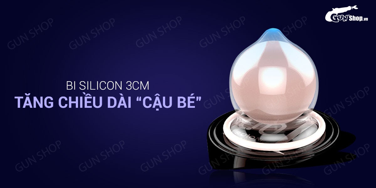  Địa chỉ bán Bao cao su OLO 0.01 Bead Entering - Siêu mỏng bi tăng thêm 3cm - Hộp 10 cái nhập khẩu