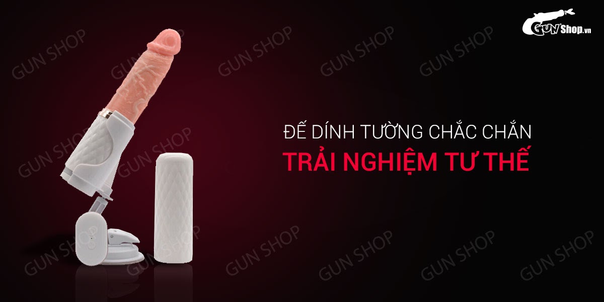  Nhập sỉ Dương vật giả dính tường rung thụt tự động sạc điện - Uegea loại tốt