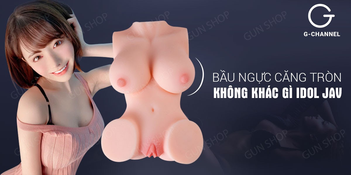  Bỏ sỉ Búp bê tình dục nữ bán thân silicon trần cao cấp mềm mịn - SCD S2 3.5kg loại tốt