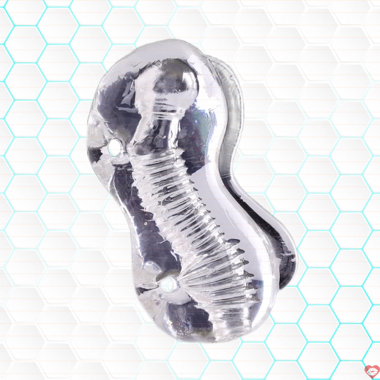 Cốc thủ dâm trong suốt silicon mềm mại cao cấp cho nam 