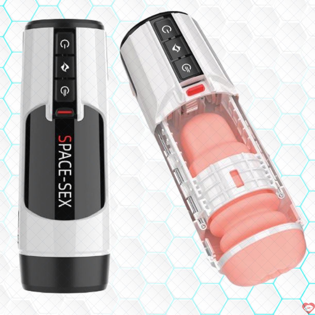 Âm đạo giả Space Sex rung thụt sưởi ấm đa năng kích thích 