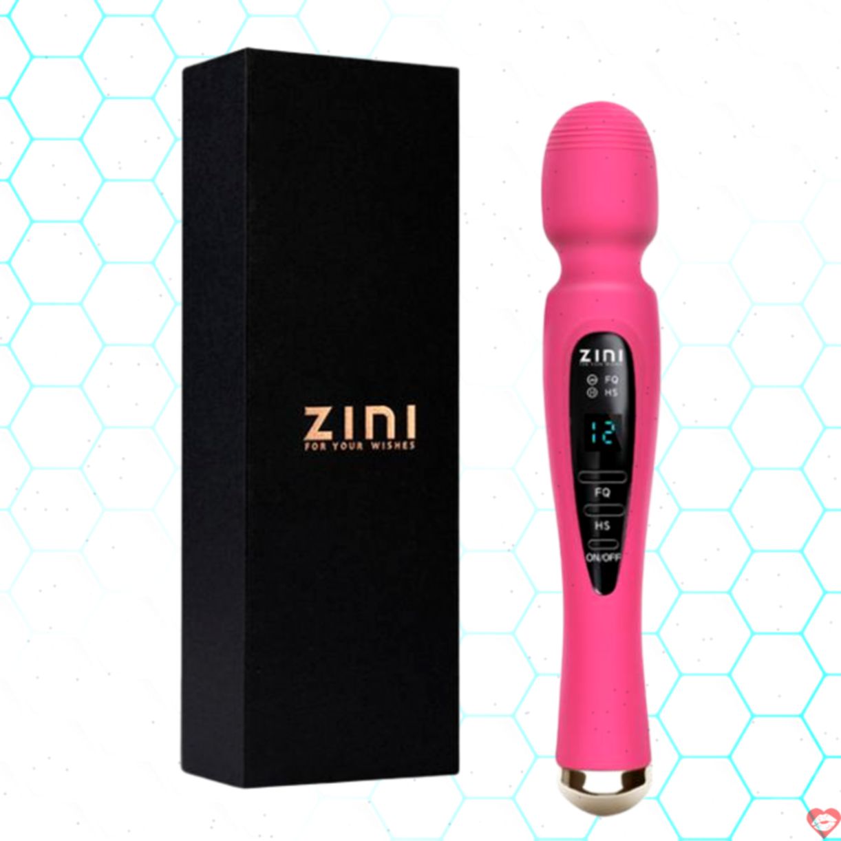 Chày rung Zini Magic Wand xoay 360 độ tặng khoái cảm mạnh 
