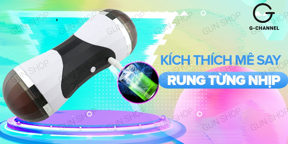 Âm đạo giả Double Head 2 đầu rung rên tăng khoái cảm