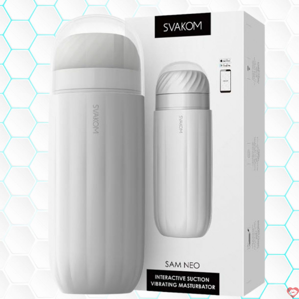 Âm Đạo Giả Svakom Sam Neo App Điều Khiển Webcam Hàng Chính Hãng 