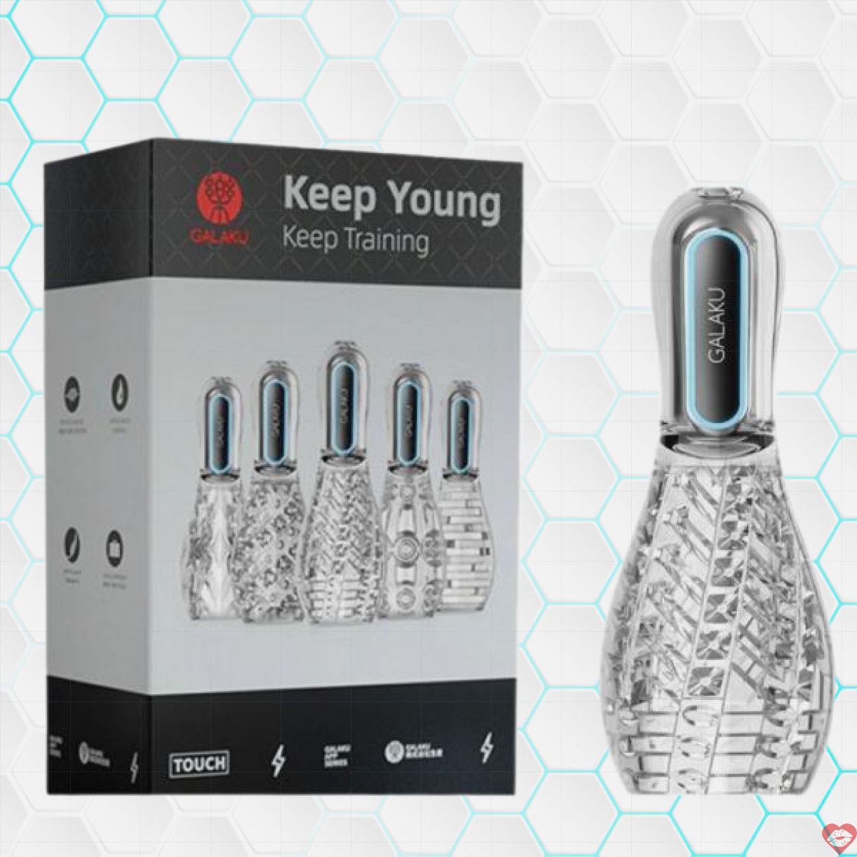 Âm Đạo Giả Galaku Keep Young - Cốc Thủ Dâm Hình Chai Bowling Độc Đáo 