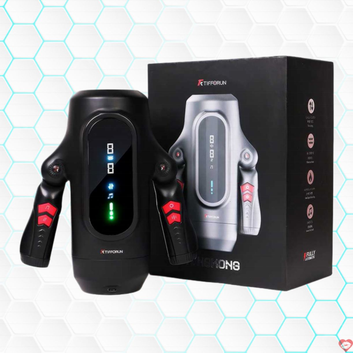 Âm đạo giả rung thụt Yeain Tifforun KingKong siêu mềm mại 