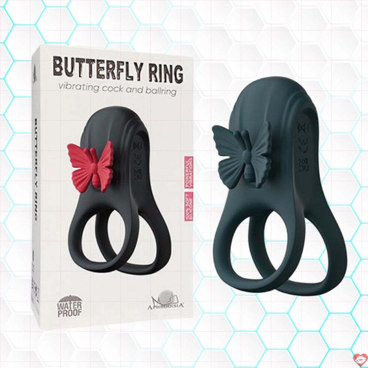 Vòng rung đôi Butterfly Ring cánh bướm siêu kích thích trải nghiệm 