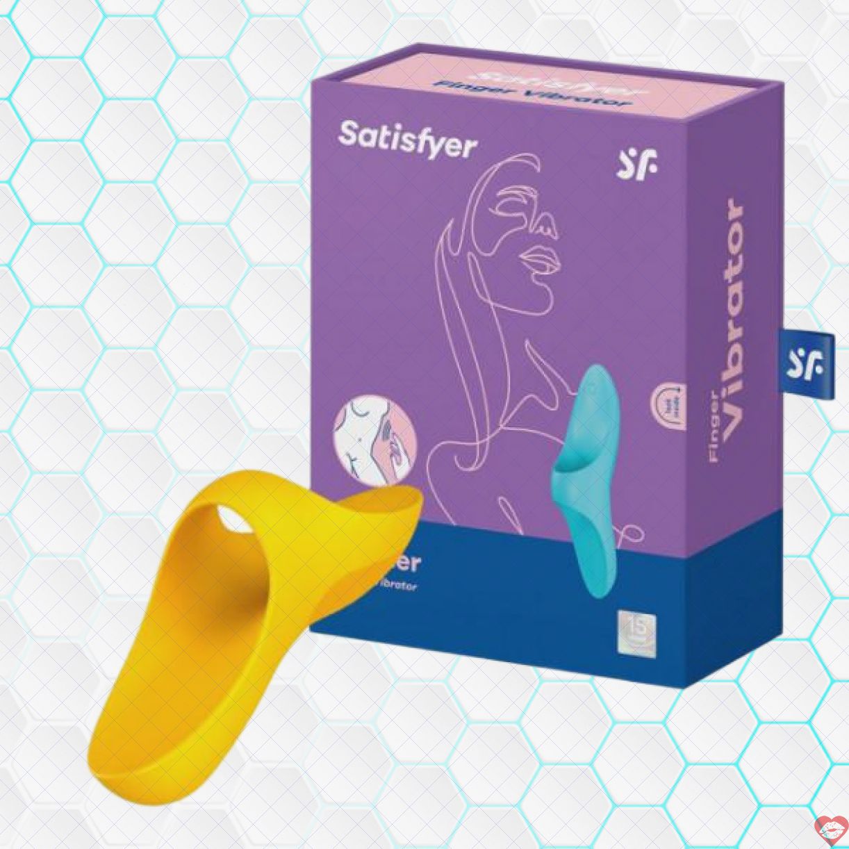 Ngón tay rung Satisfyer High Fly Teaser nhập khẩu Đức - Sextoys cao cấp kích thích 