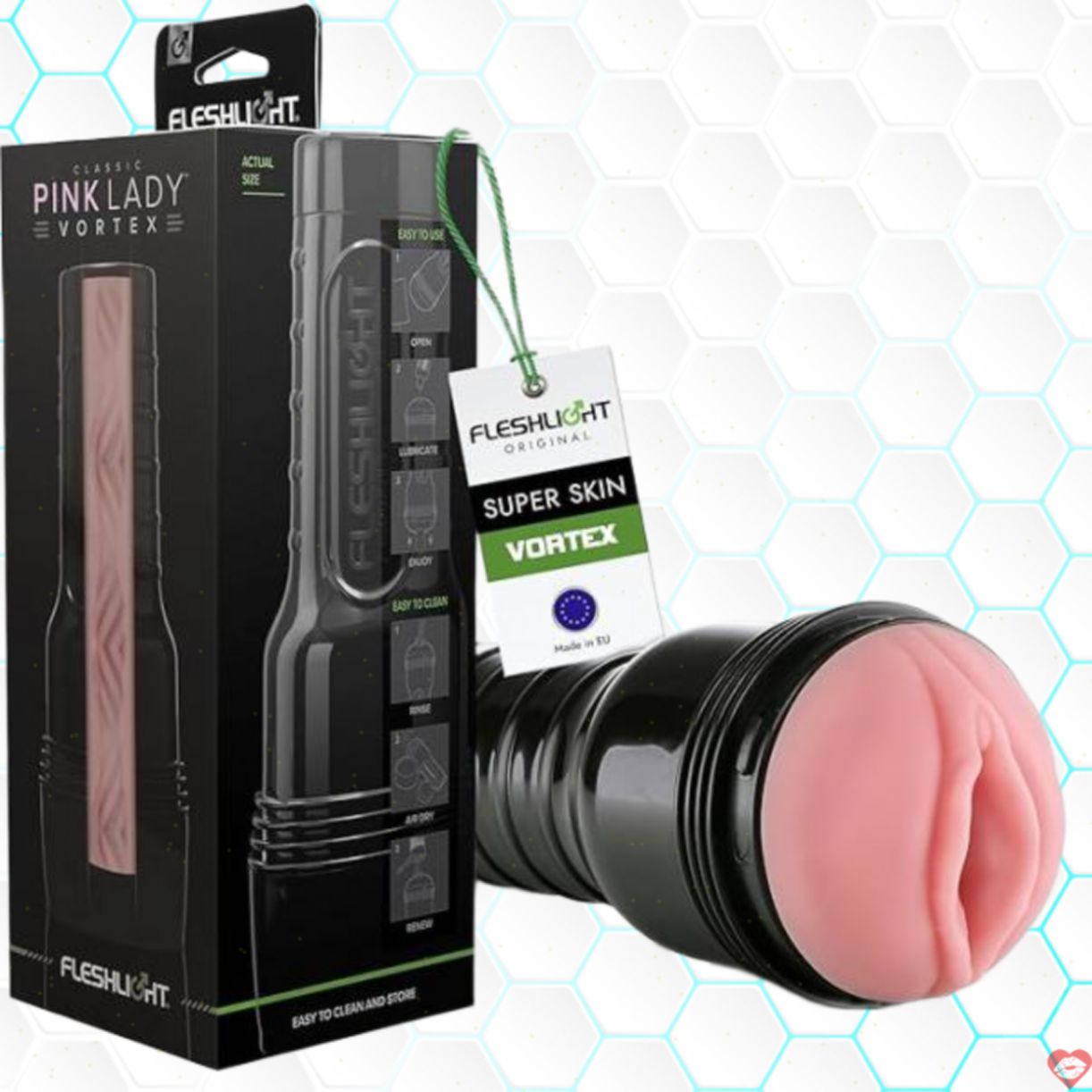 Âm đạo giả FleshLight cao cấp Pink Lady Vortex xuất xứ Mỹ Tây Ban Nha 