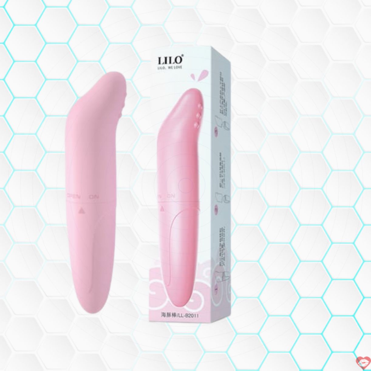 Máy rung mini cá heo gai hồng siêu sướng, kích thích mạnh 
