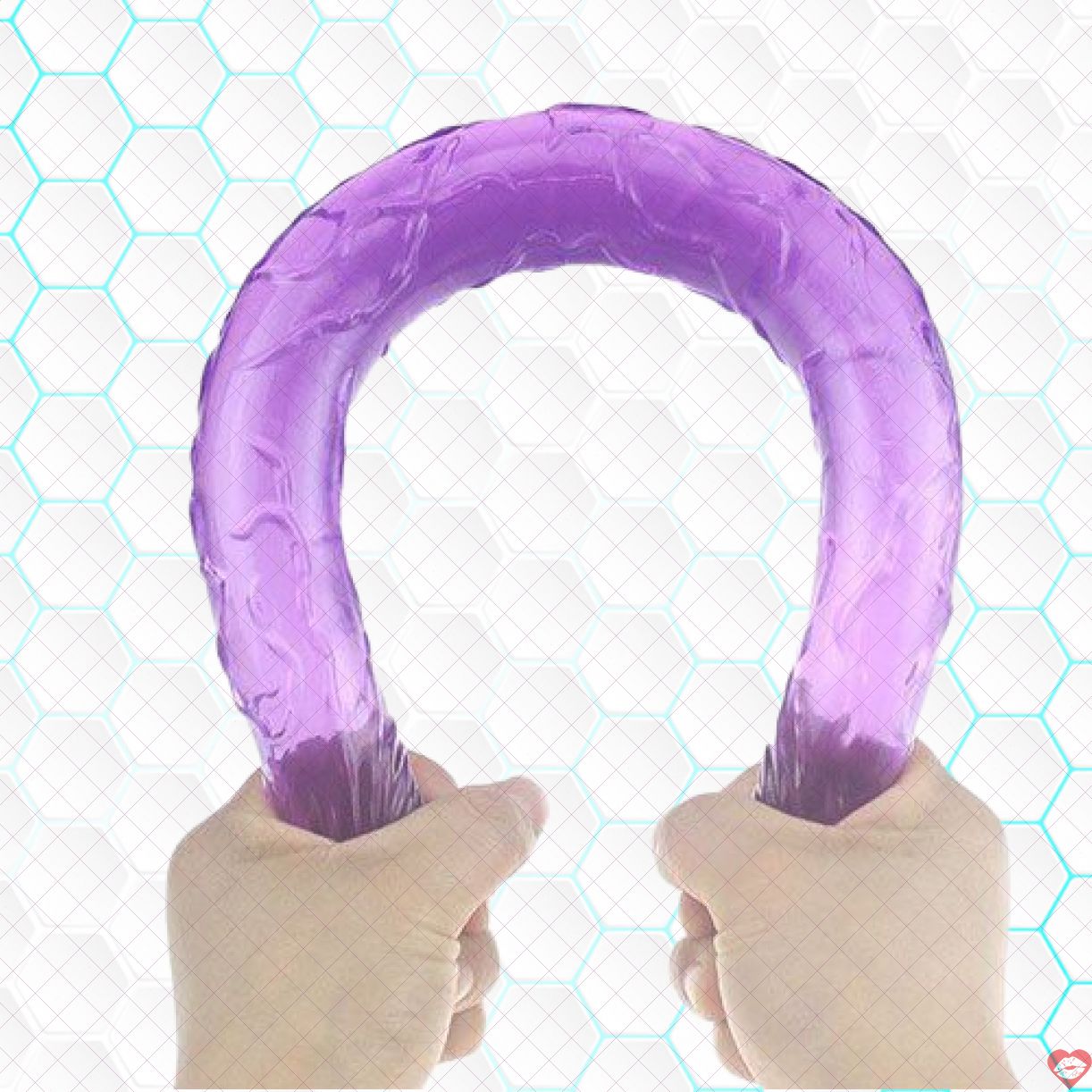 Dương vật silicon 2 đầu mềm mại dài vượt trội kích thích mạnh 