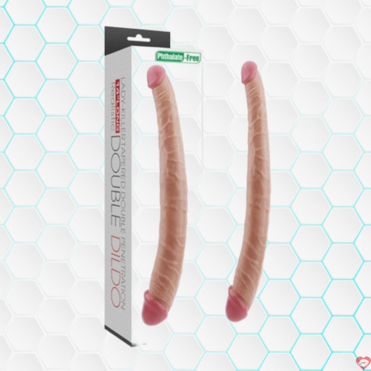 Dương vật giả 2 đầu Lovetoy size lớn kích thích mạnh mẽ 