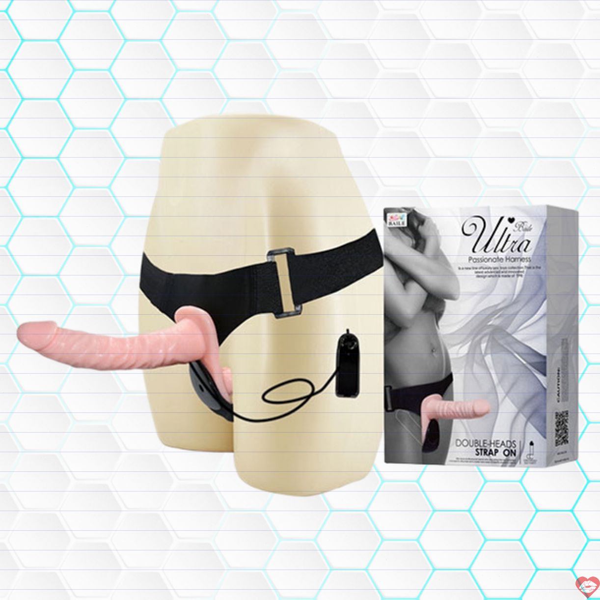 Dương vật đeo đôi rung cho les kích thích mạnh mẽ cùng khoái cảm 