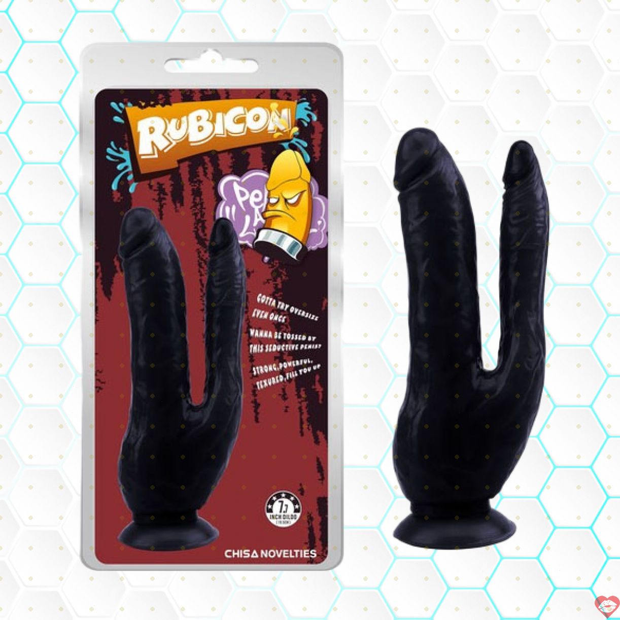 Dương vật silicon hít đất 2 nhánh cao cấp bền đẹp giá tốt 