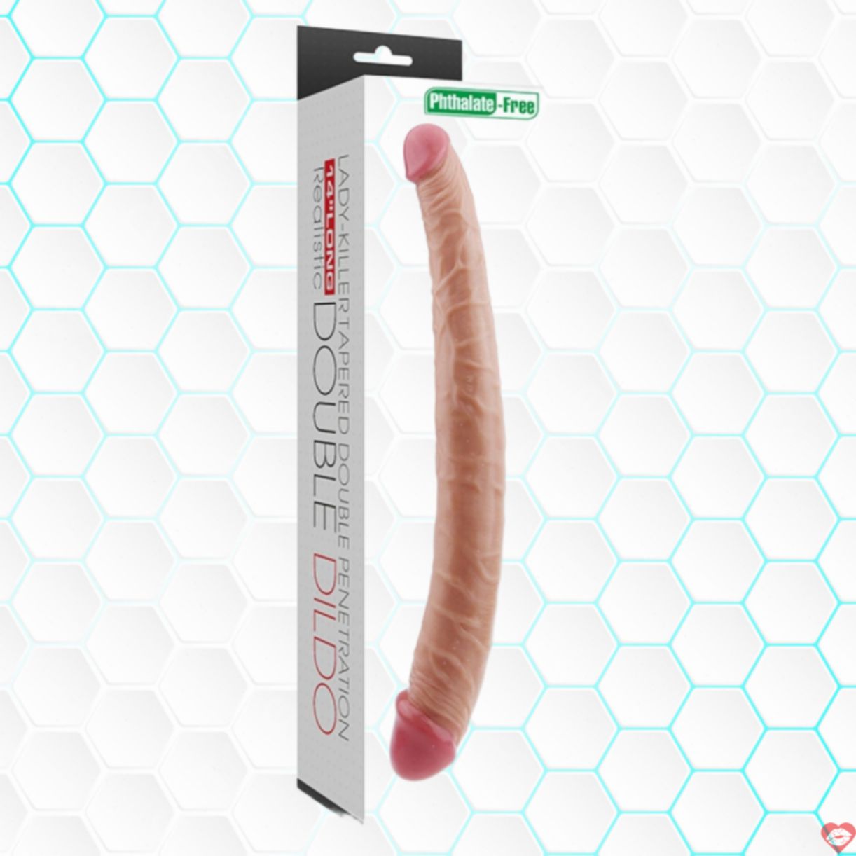 Dương Vật Silicon Mềm Mịn Hai Đầu Cảm Giác Thật - Lovetoy Mỹ 