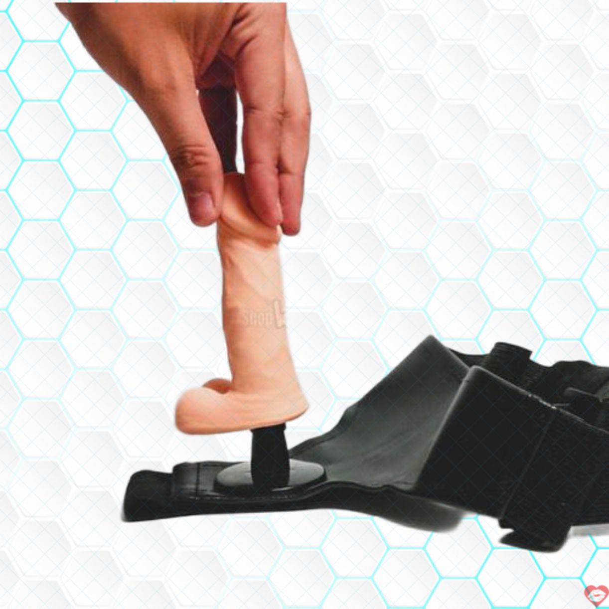 Dương Vật Dây Đeo Nhỏ Mềm Mại Combo 2 - Tăng Kích Thước & Khoái Cảm 