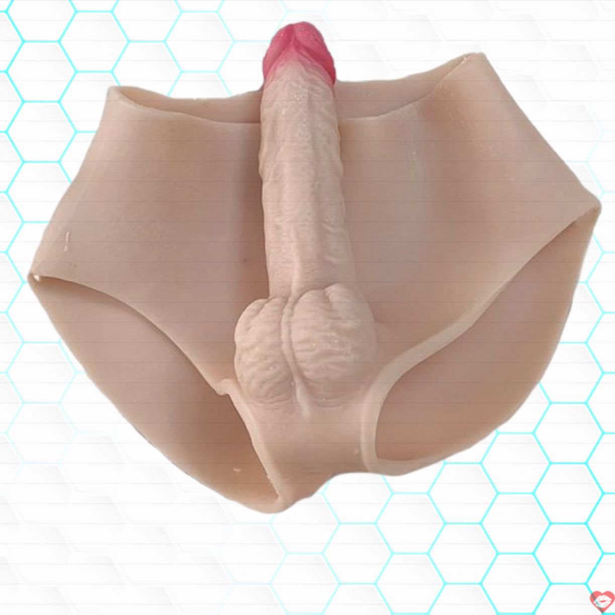 Quần Silicone Gắn Dương Vật Mềm Mịn Thật Như Da, Hút Khách 