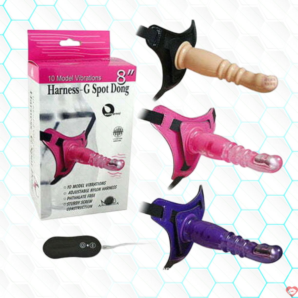 Dương Vật Giả Rung Kèm Dây Đeo Nhỏ Gọn Cho Les Siêu Hot 