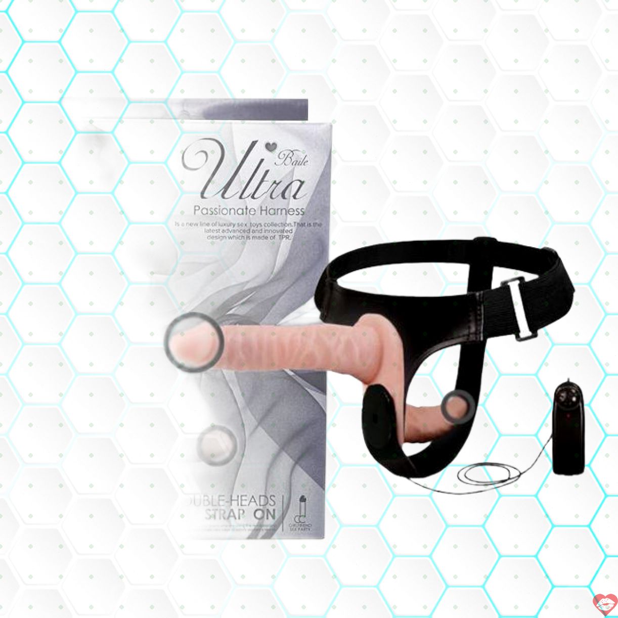 Dương vật giả 2 đầu rung dây đeo sành điệu kích thích cực đỉnh 