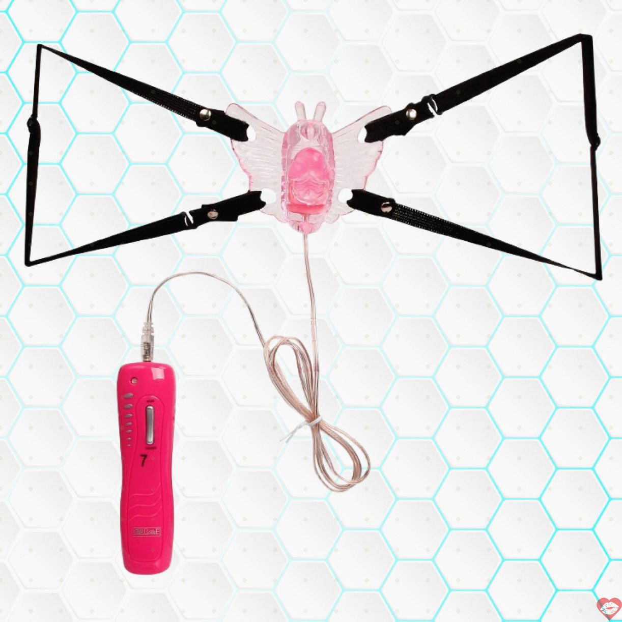 Dương vật giả mini rung dây đeo con bướm tăng khoái cảm 