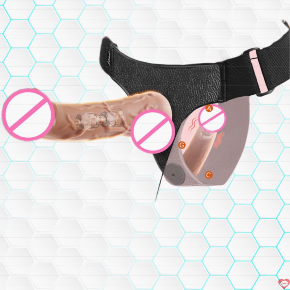 Đai Dương Vật 2 Đầu Rung Thụt Điều Khiển Xa Kích Thích Mua 