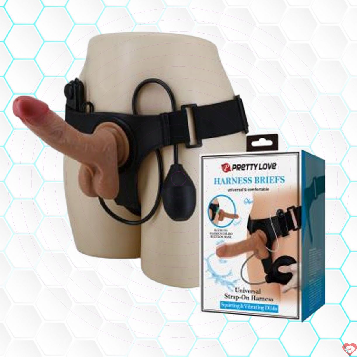 Đai đeo rung dương vật cao cấp siêu thật kích thích xuất tinh 