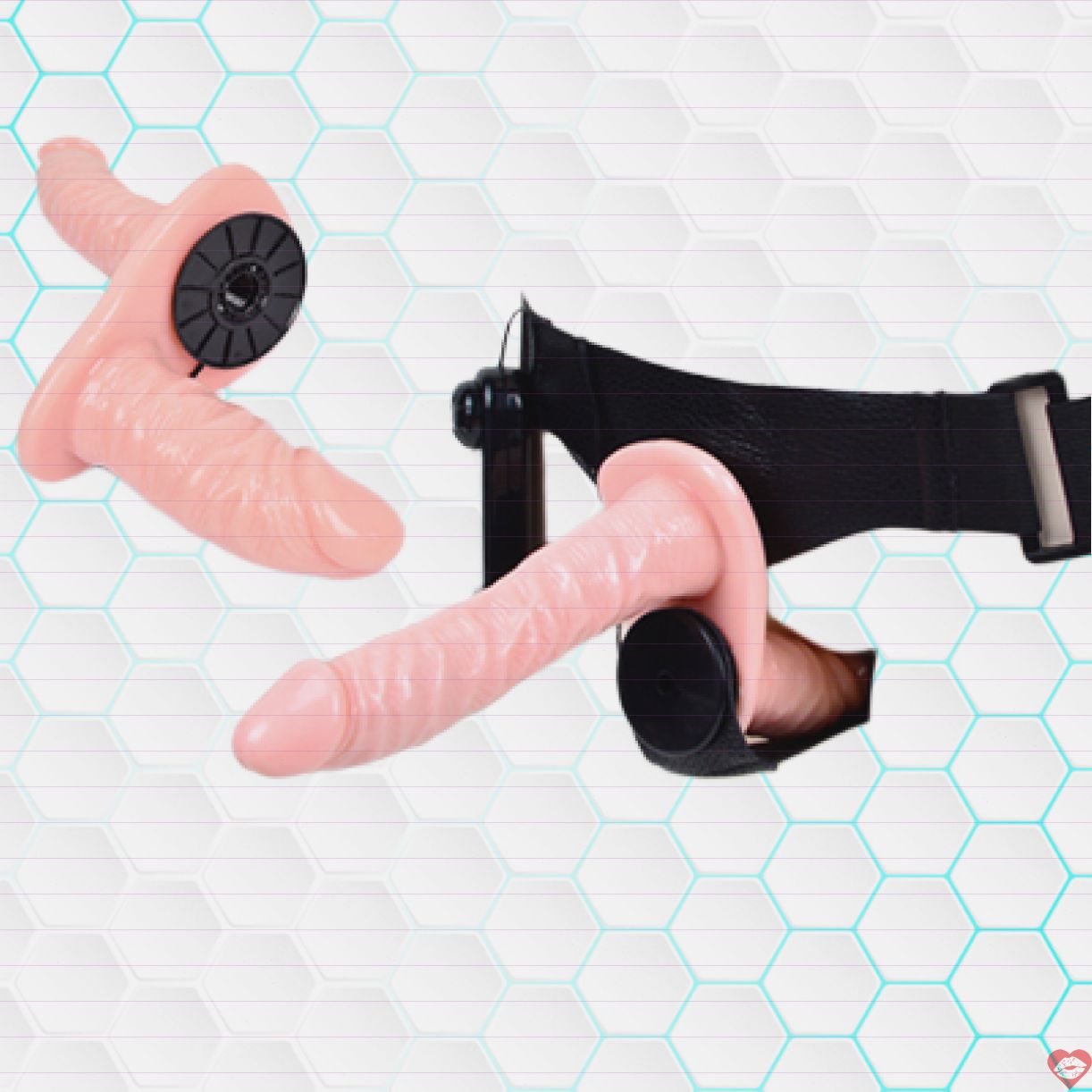 Đồ Chơi Tình Dục Rung Dây Đeo 2 Đầu Hấp Dẫn Cho Couple 