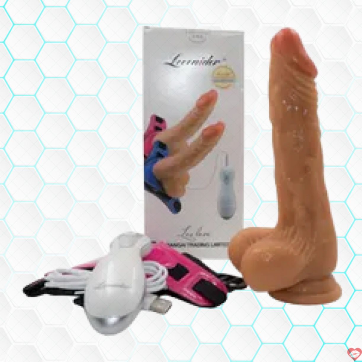 Dương Vật Giả Loveaider Rung Mạnh Mẽ Dây Đeo Cho Les Tận Hưởng 