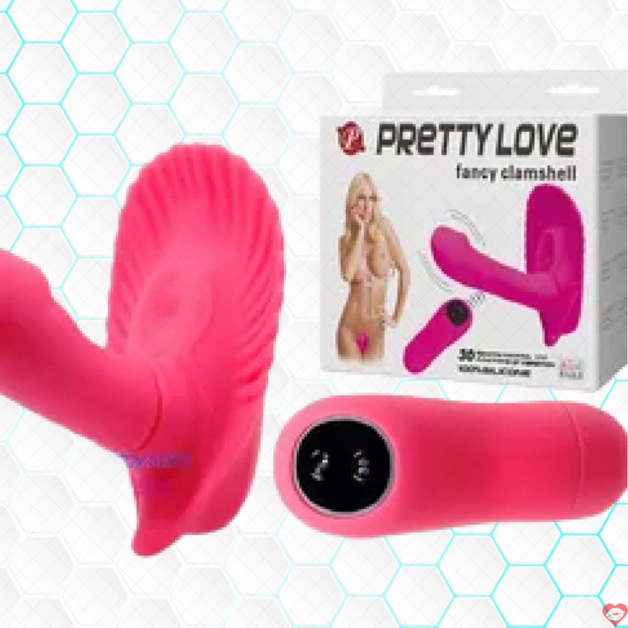 Đồ Chơi Tình Dục Fancy Clamshell Điều Khiển Tiện Lợi Cao Cấp 